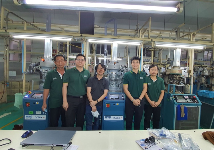 Double cylinder investment for Thai hosiery giant