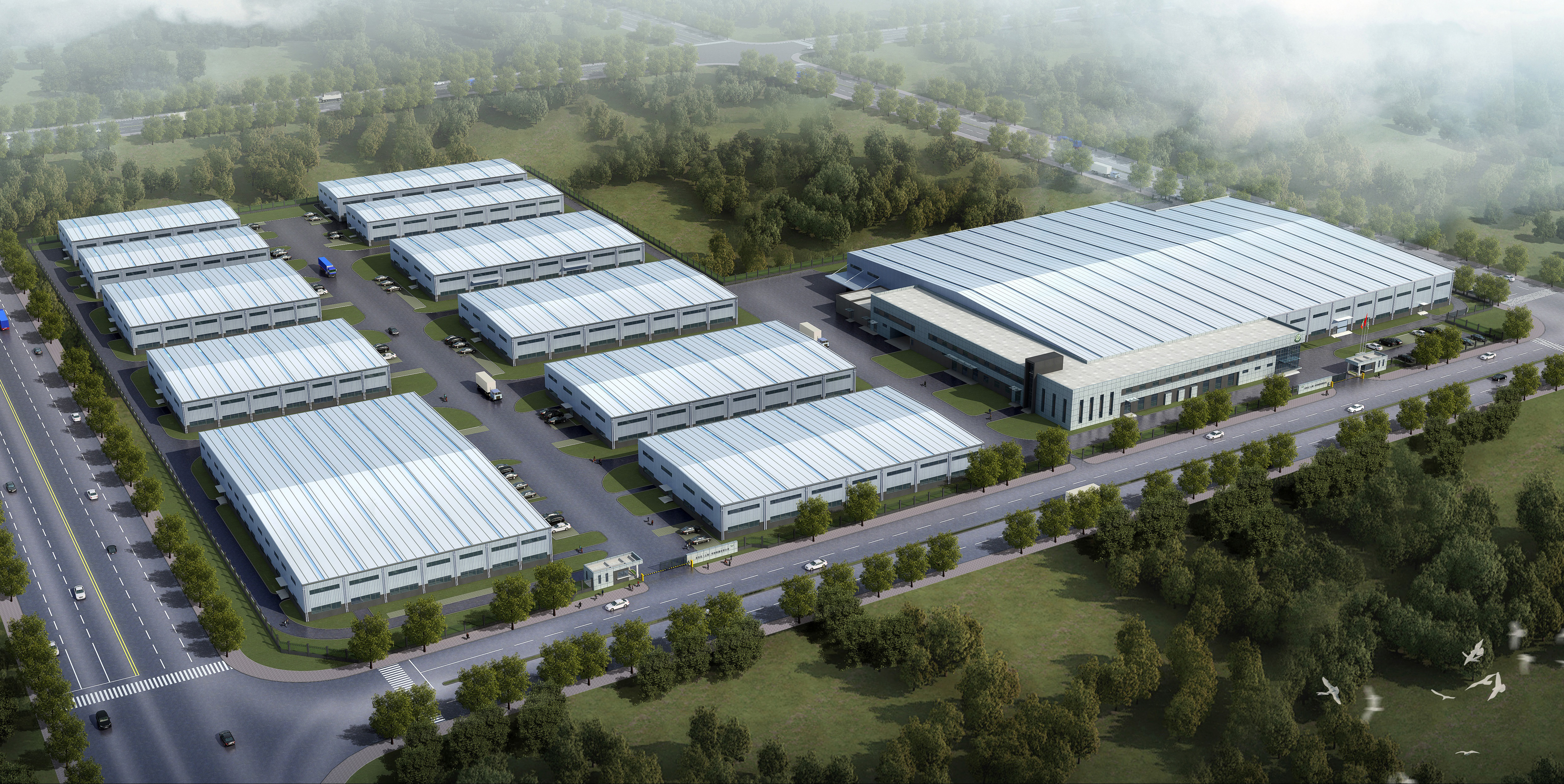 Santoni Industrial Park will be opened at the second quarter of 2015